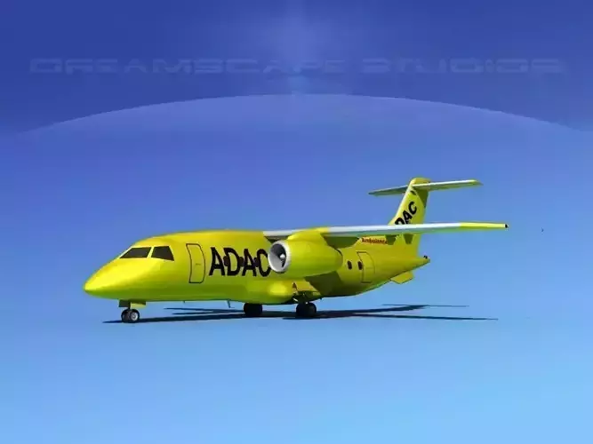 Dornier 328Jet ADAC 3D model