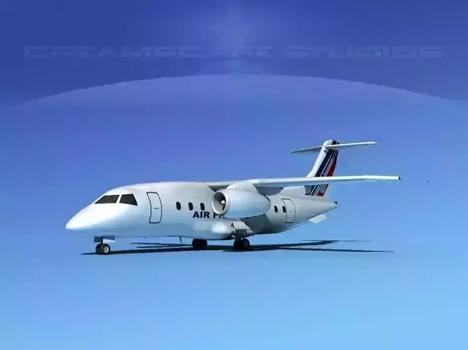 Dornier 328Jet Alitalia 3D model