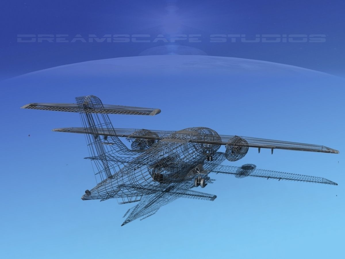 Dornier 328Jet Cirrus 3D model_14