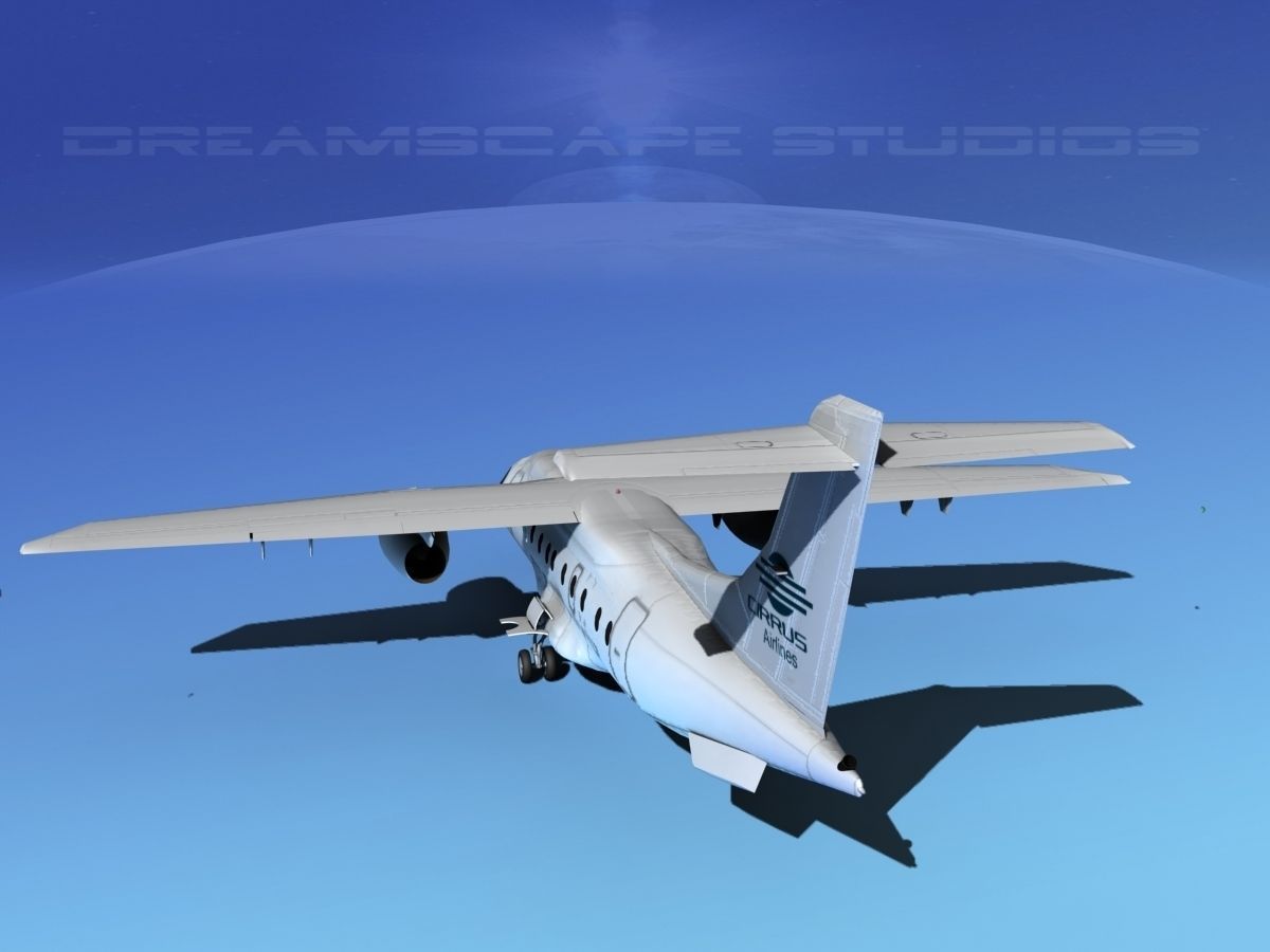 Dornier 328Jet Cirrus 3D model_7