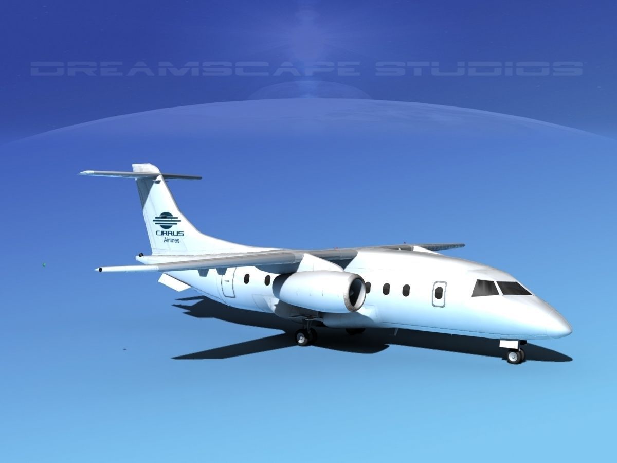 Dornier 328Jet Cirrus 3D model_3