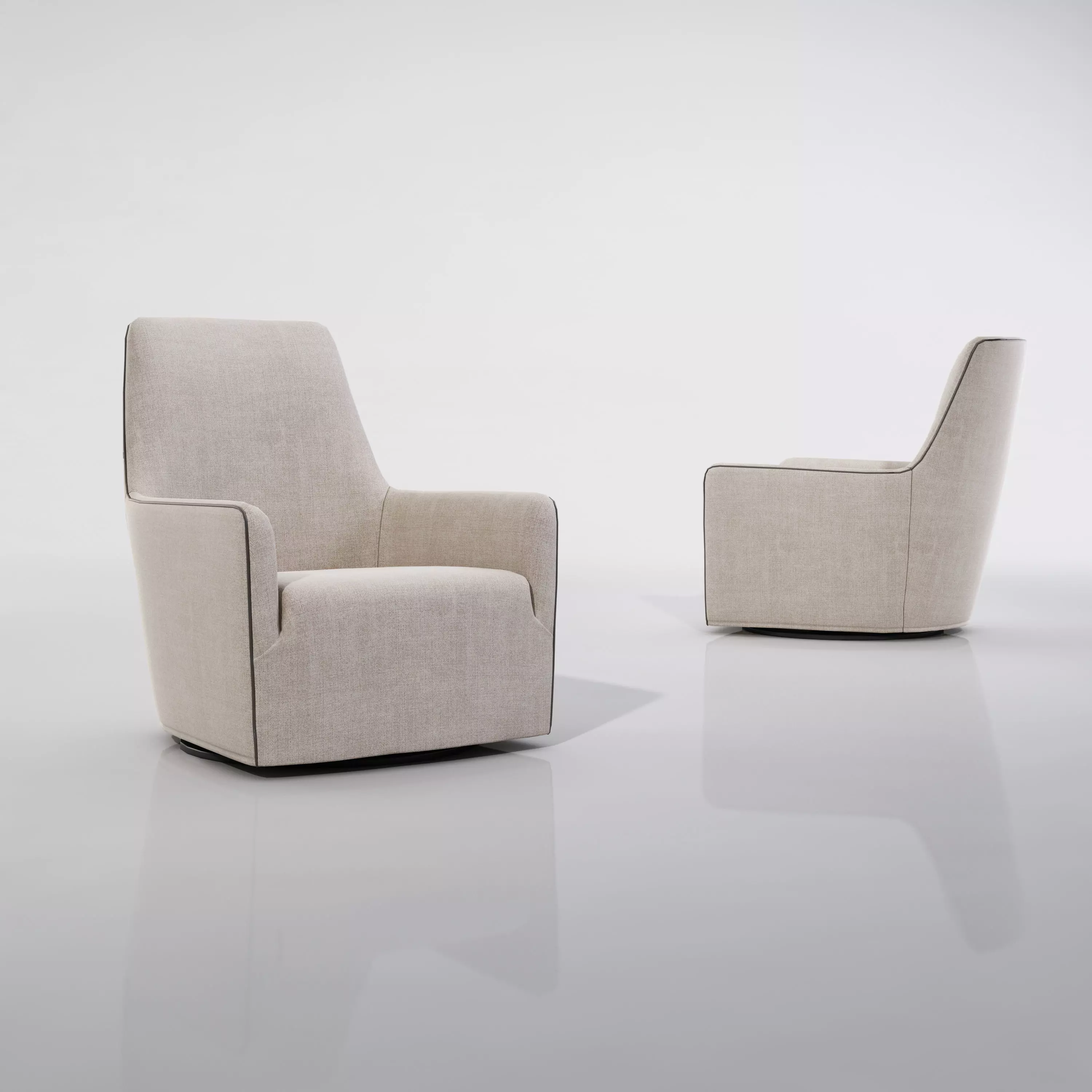 Minotti Portofino 3D model_0