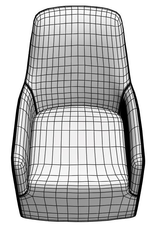 Minotti Portofino 3D model_4
