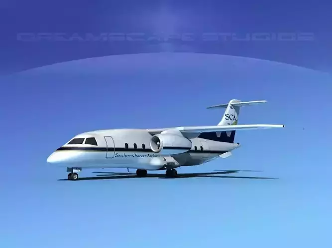 Dornier 328Jet Southern Charter 3D model
