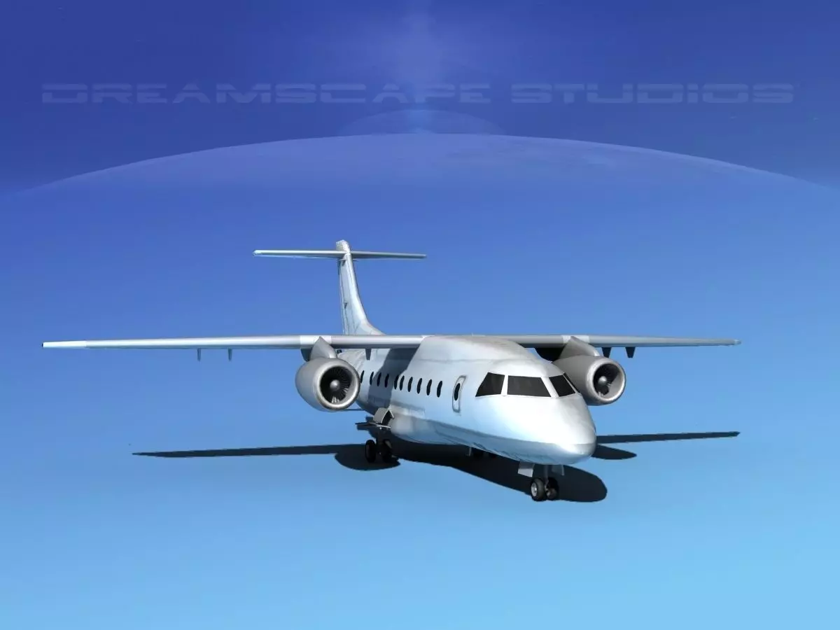 Dornier 328Jet Unmarked 2 3D model