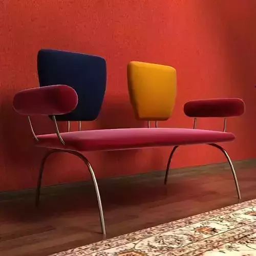Sofa colorful