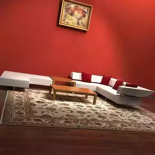 Sofa living room with walls