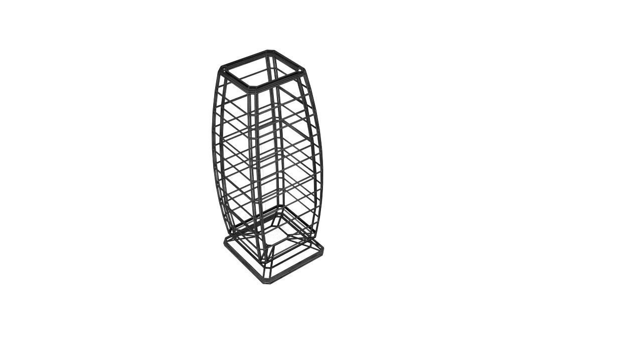 Minimalistic Table Lamp Free low-poly 3D model_4