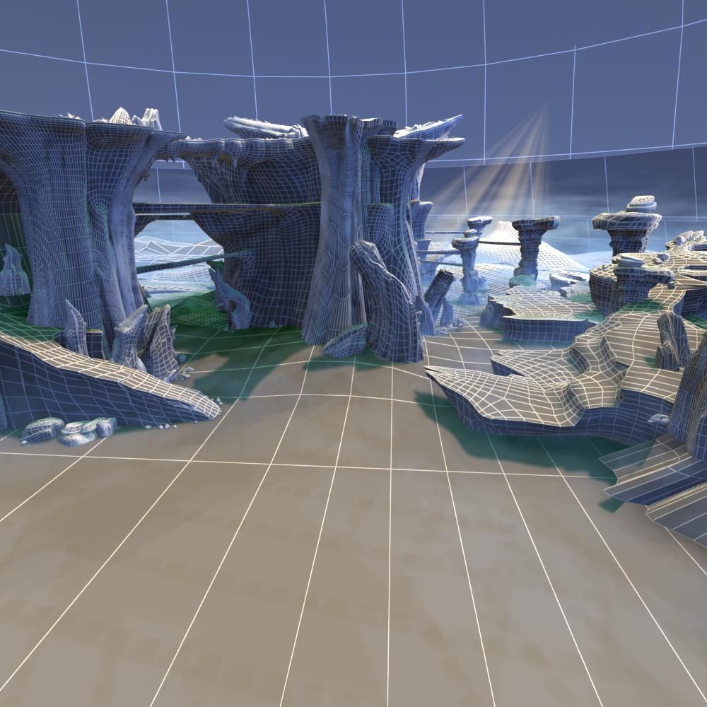 Mountain  Scene 3D model_15