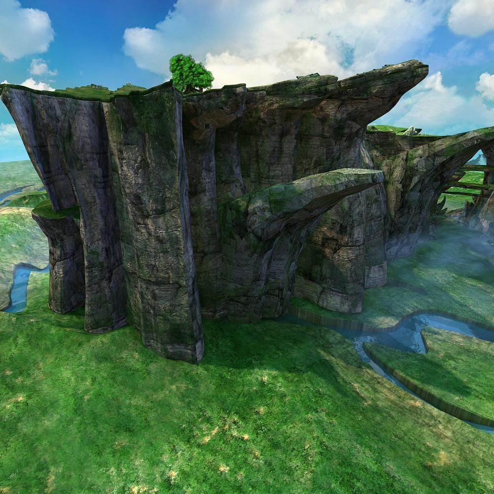 Mountain  Scene 3D model_11