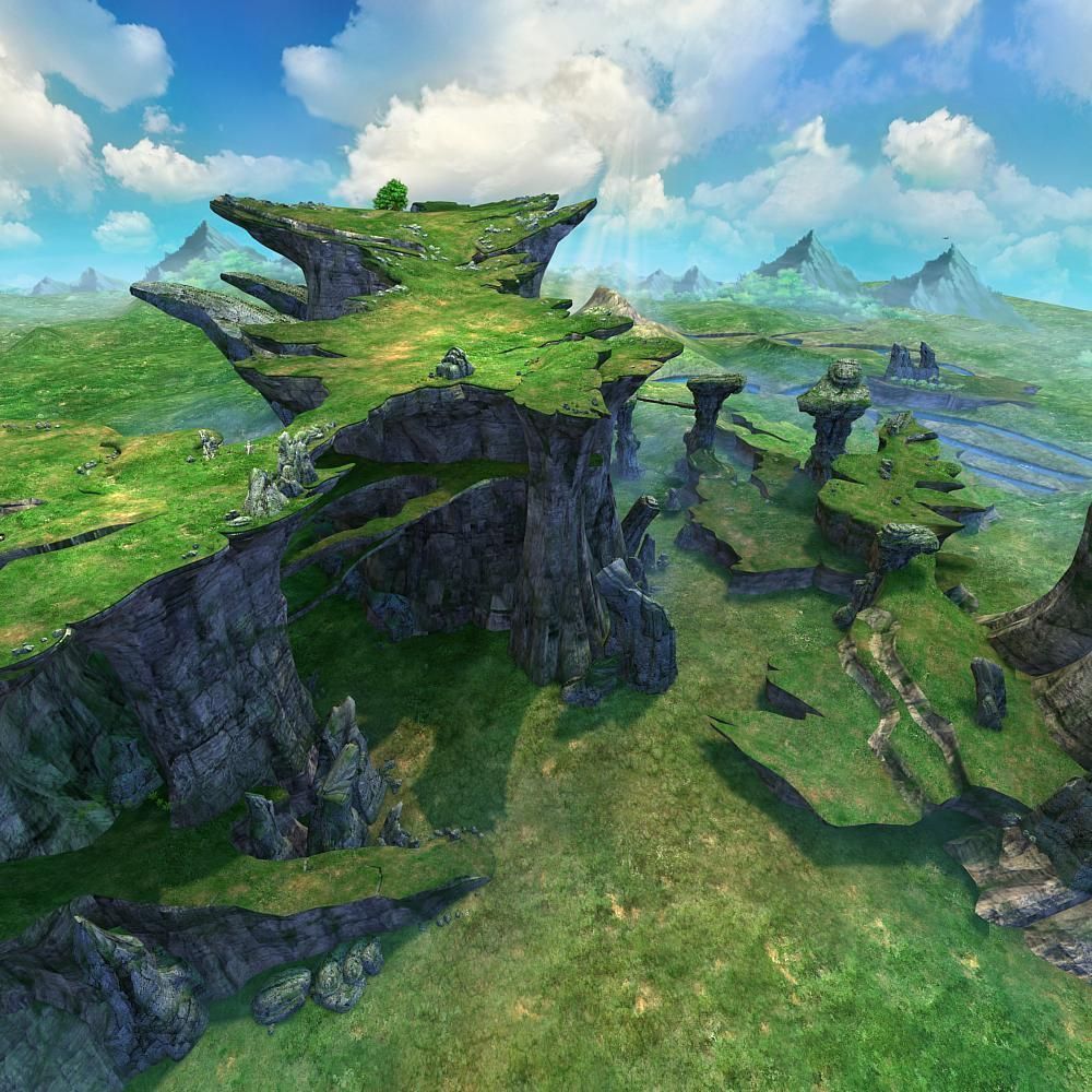 Mountain  Scene 3D model_17