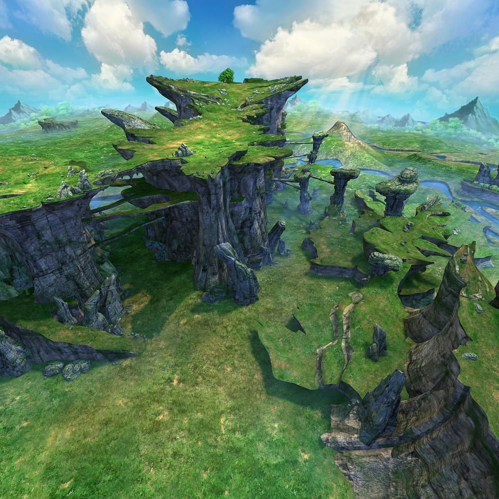 Mountain  Scene 3D model_18