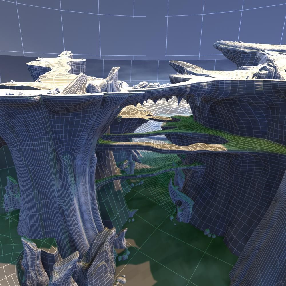 Mountain  Scene 3D model_13