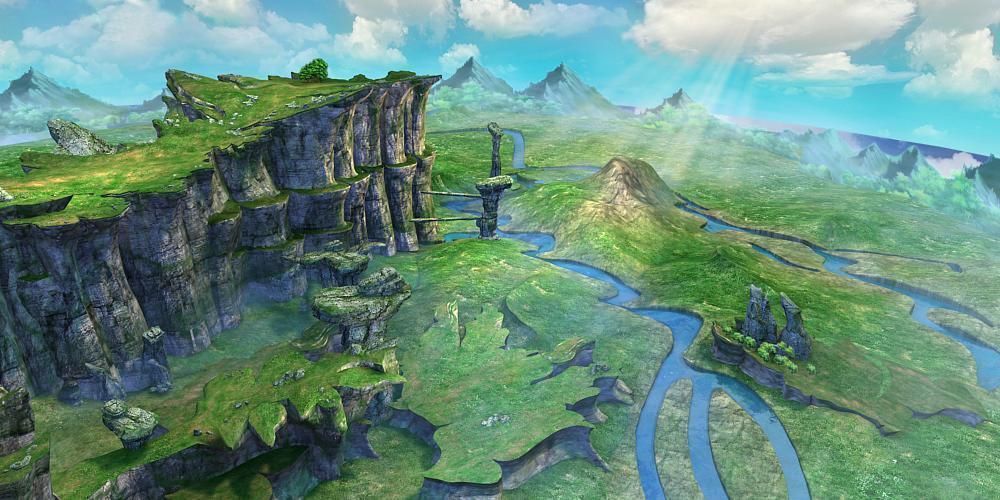 Mountain  Scene 3D model_8