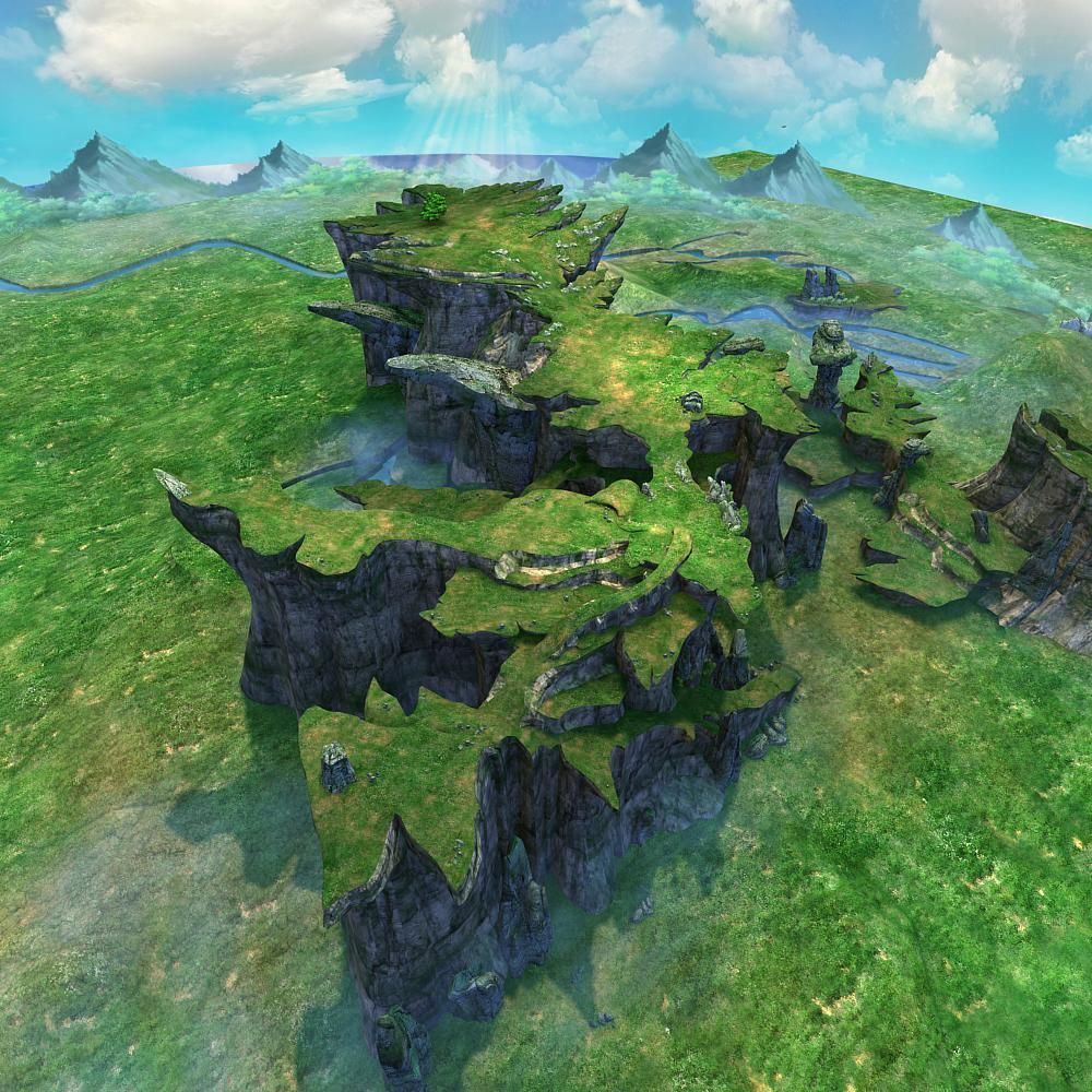 Mountain  Scene 3D model_19