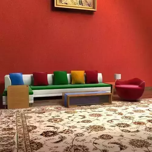 Sofa living room rug