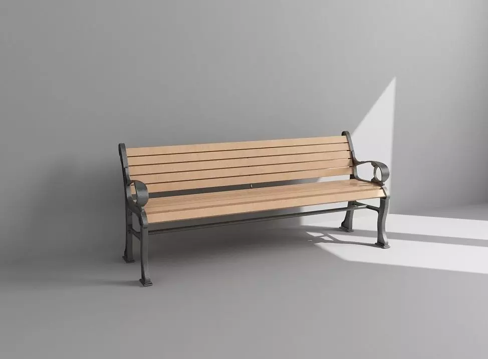Vol1 Bench0005 VR 3D model_0