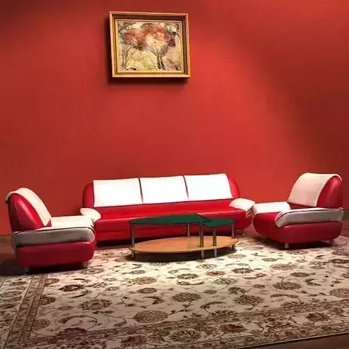 Sofa living room with furniture