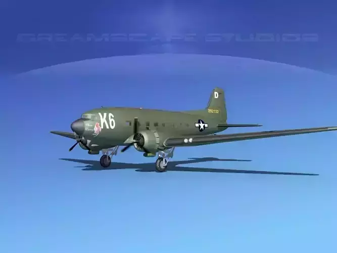 Douglas C-47 Dakota USAAF V2