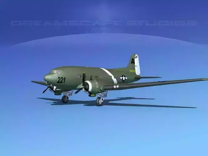 Douglas C-47 Dakota USAAF V4