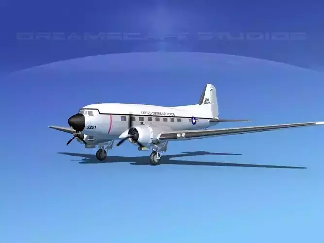 Douglas C-47 Dakota USAF V01