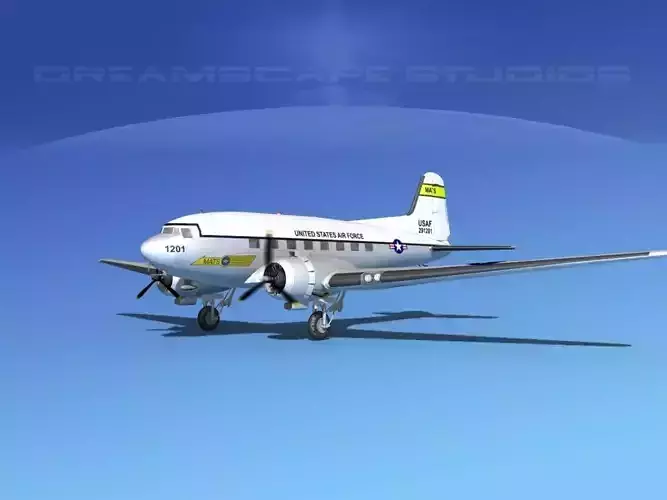 Douglas C-47 Dakota USAF V03