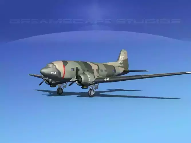 Douglas C-47 Dakota USAF V06