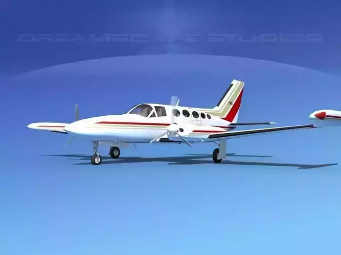 Cessna 414 Chancellor V01