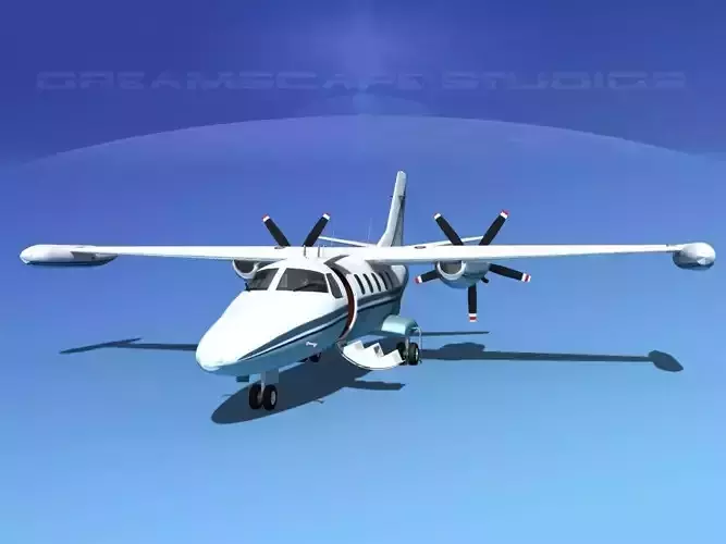 Dreamscape AF-44 Star Executive V11 3D model