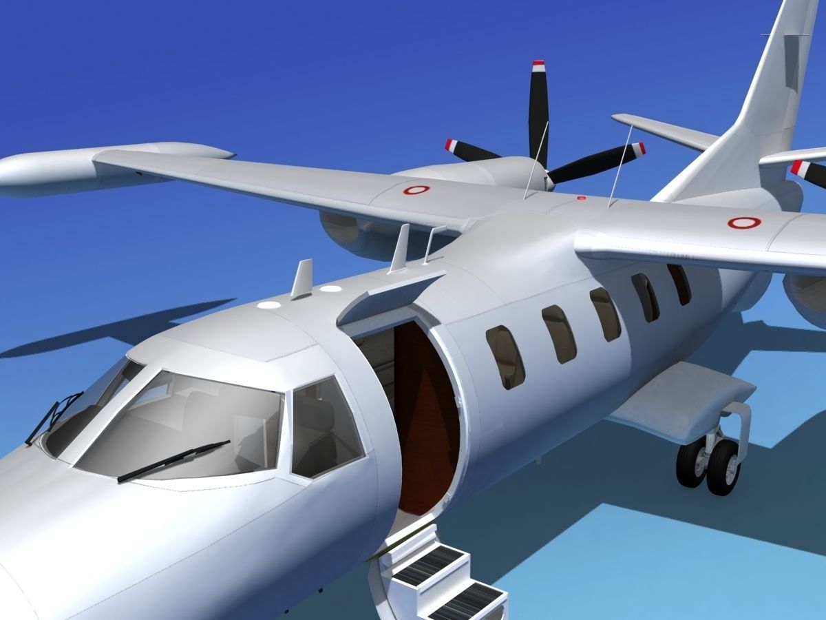 Dreamscape AF-46 Turbo Star Executive V05 3D model_11