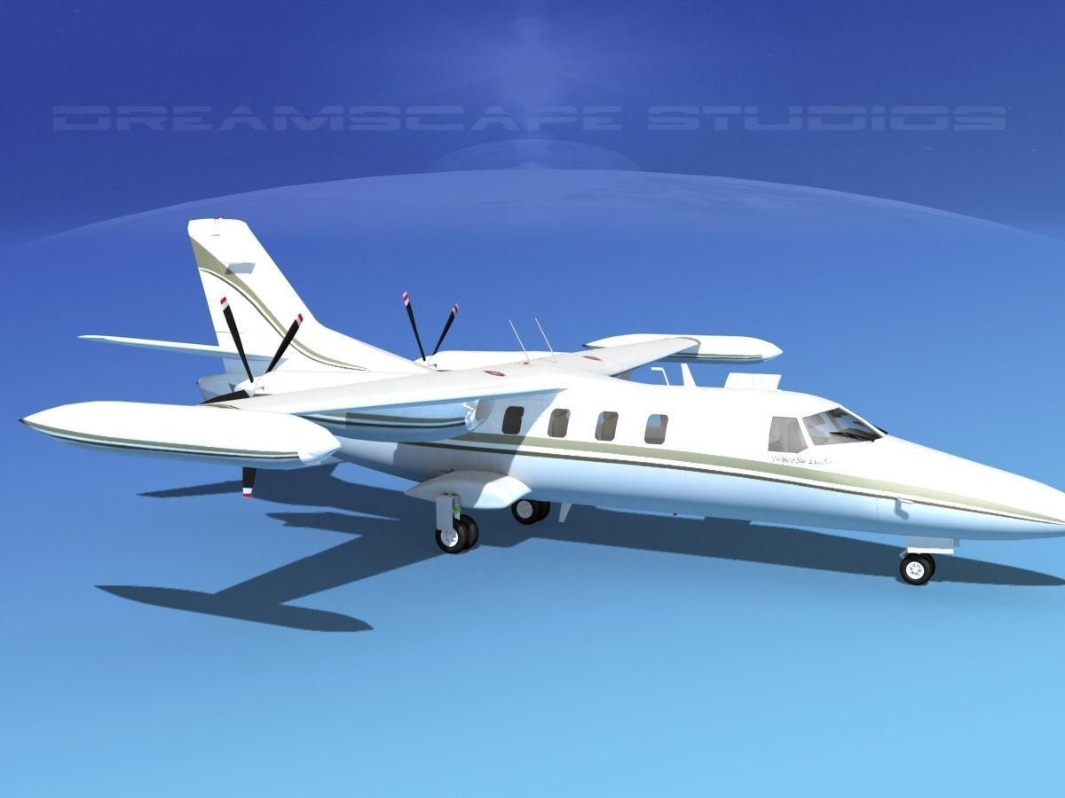 Dreamscape AF-46 Turbo Star Executive V05 3D model_3
