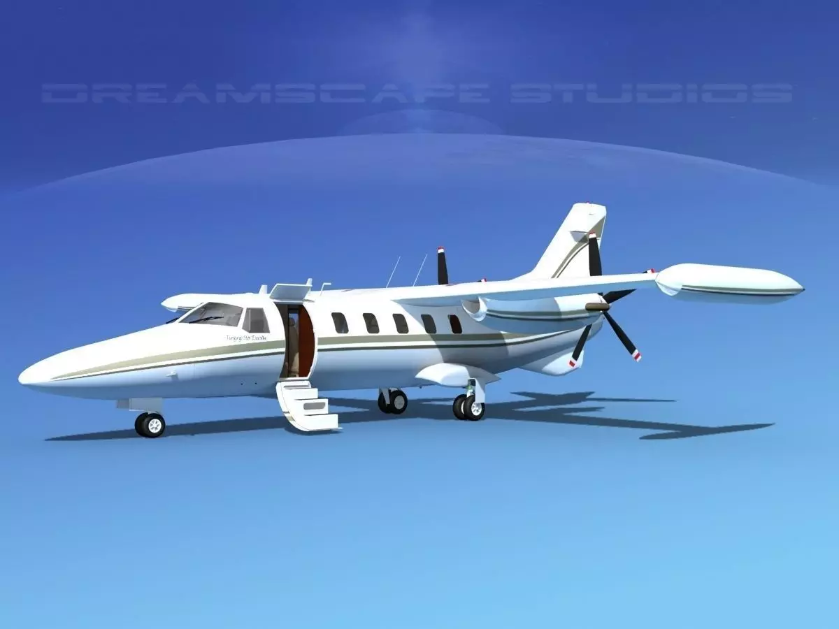 Dreamscape AF-46 Turbo Star Executive V05 3D model_0