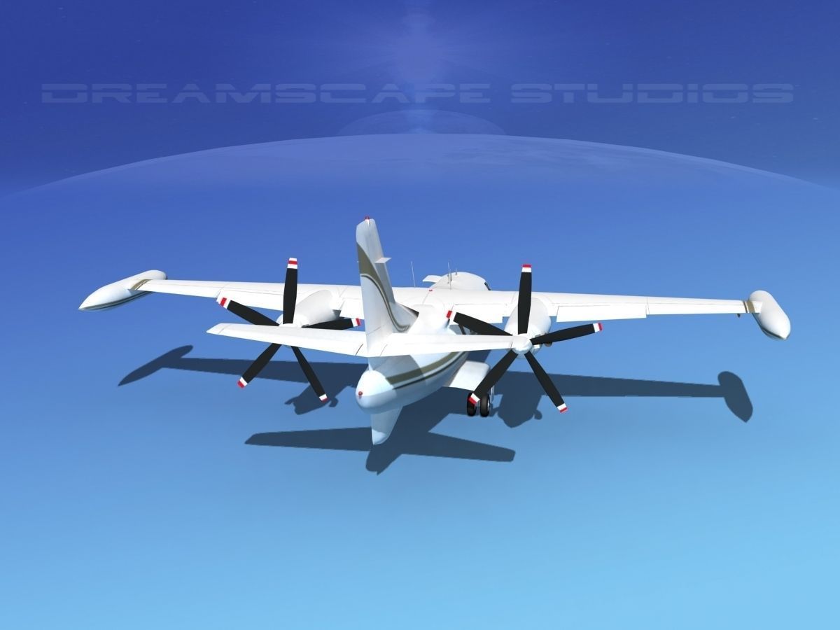 Dreamscape AF-46 Turbo Star Executive V05 3D model_6