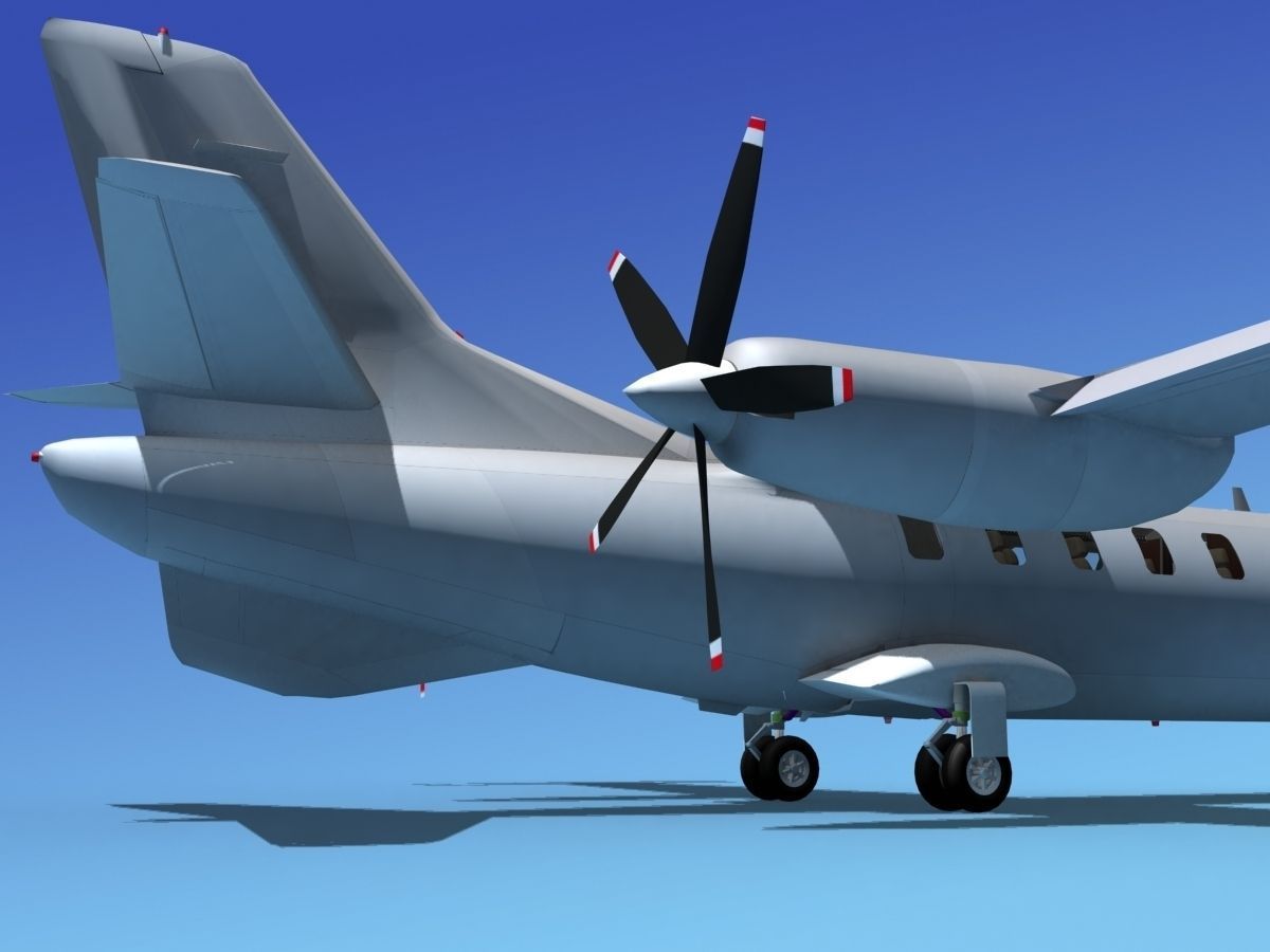 Dreamscape AF-46 Turbo Star Executive V05 3D model_12
