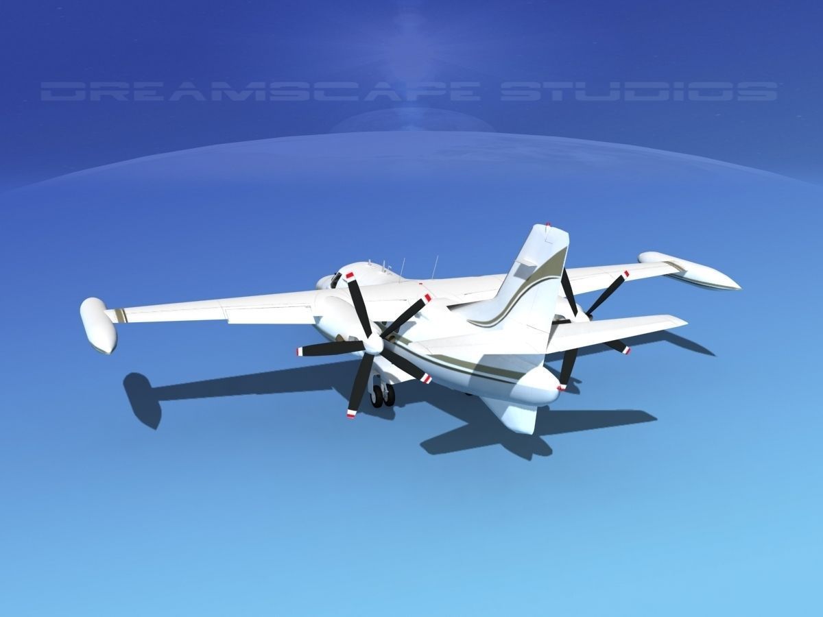 Dreamscape AF-46 Turbo Star Executive V05 3D model_7