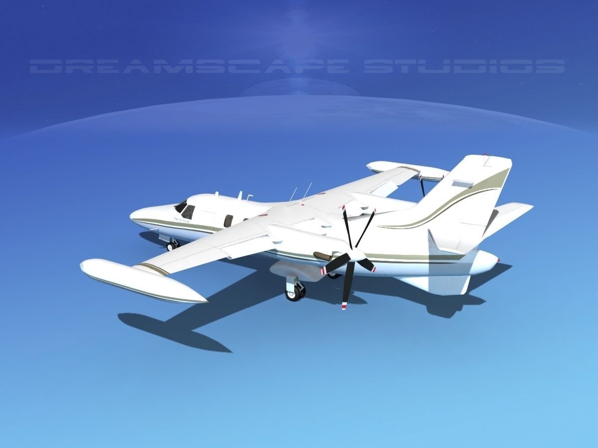 Dreamscape AF-46 Turbo Star Executive V05 3D model_8