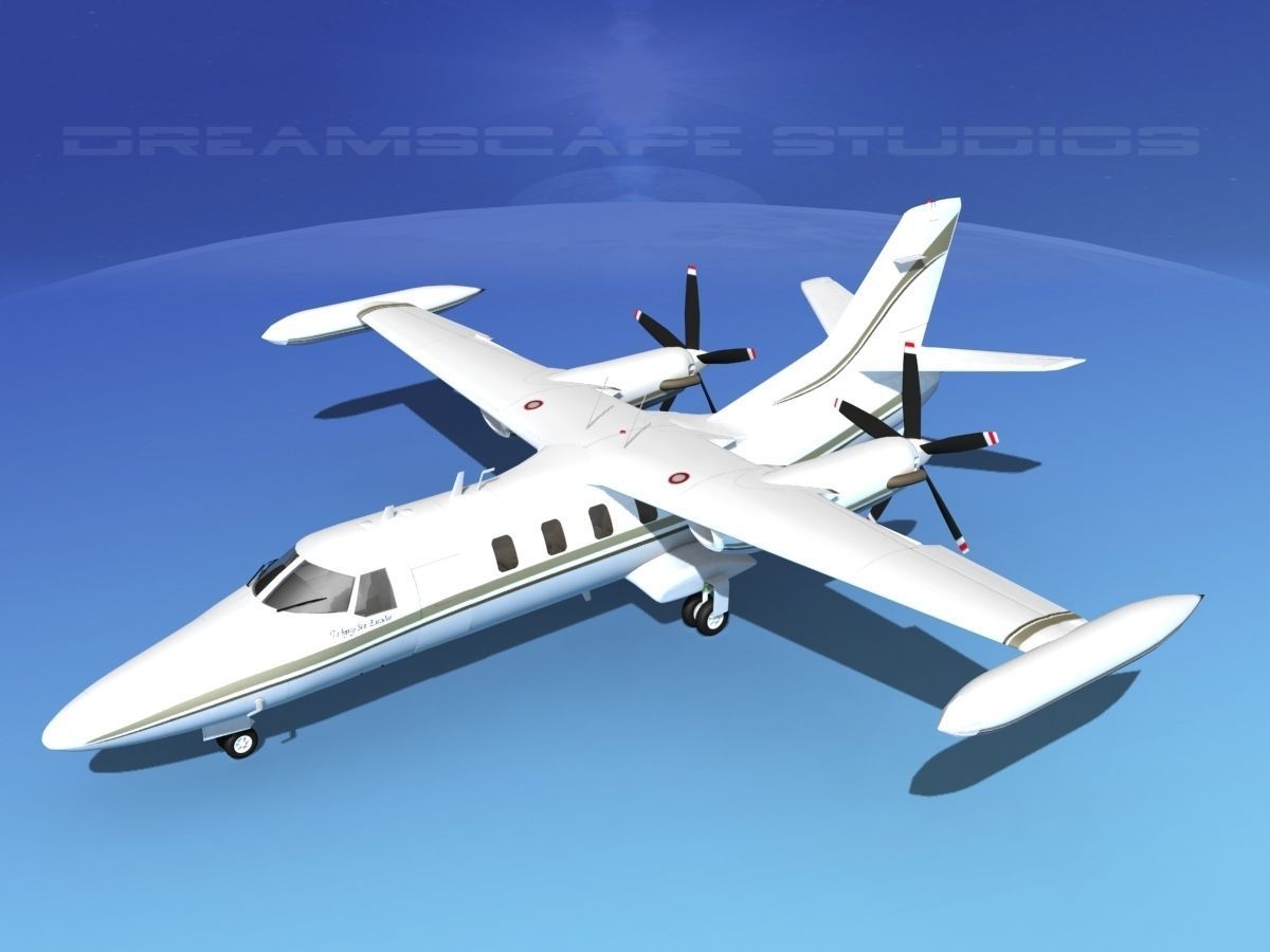 Dreamscape AF-46 Turbo Star Executive V05 3D model_10