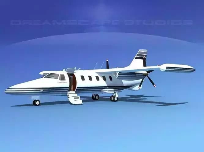 Dreamscape AF-46 Turbo Star Executive V11 3D model