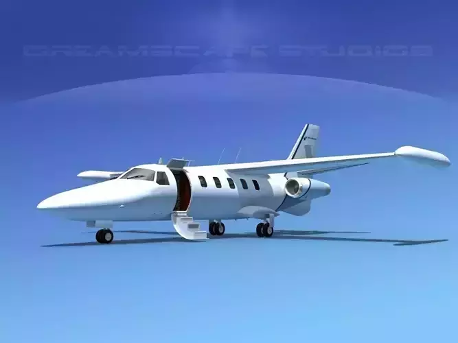 Dreamscape AT-48 Jet Executive V03 3D model
