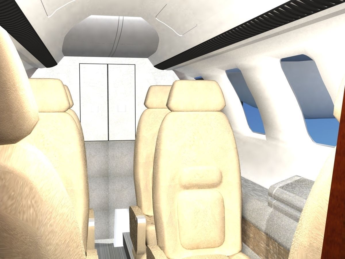 Dreamscape AT-48 Jet Executive V04 3D model_13