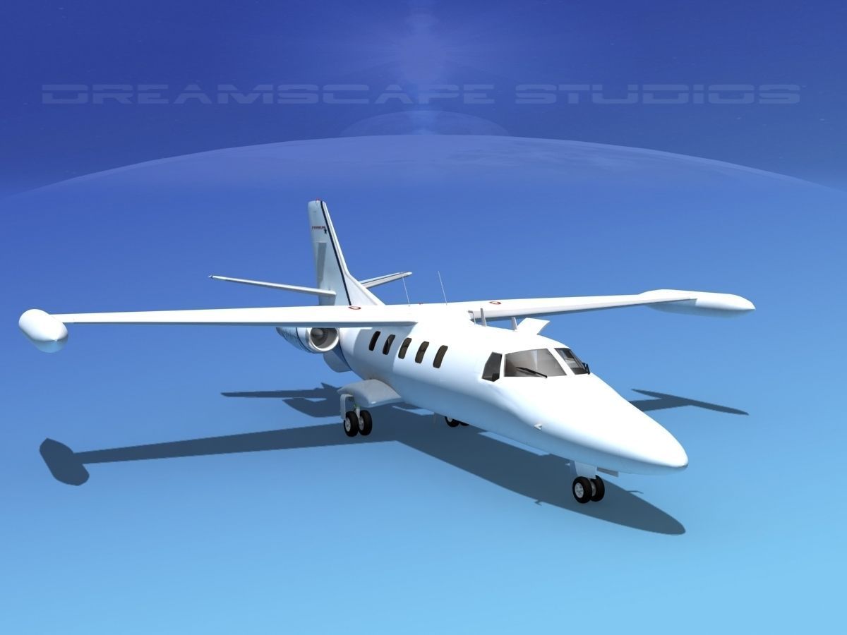 Dreamscape AT-48 Jet Executive V04 3D model_2
