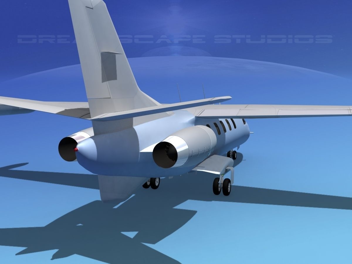 Dreamscape AT-48 Jet Executive V04 3D model_12