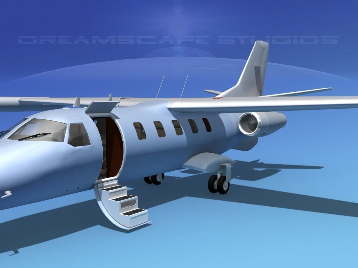 Dreamscape AT-48 Jet Executive V04 3D model_11