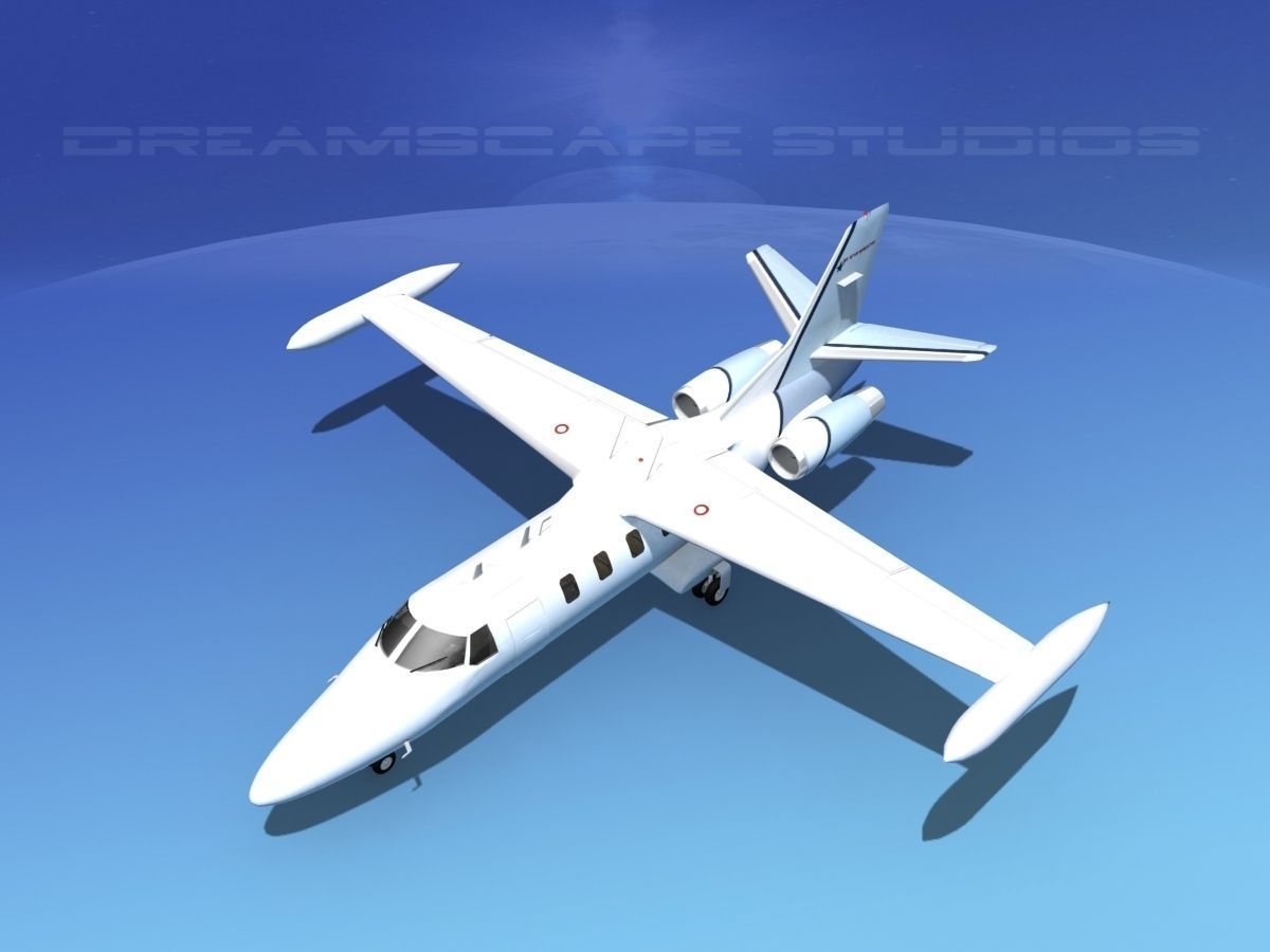 Dreamscape AT-48 Jet Executive V04 3D model_10