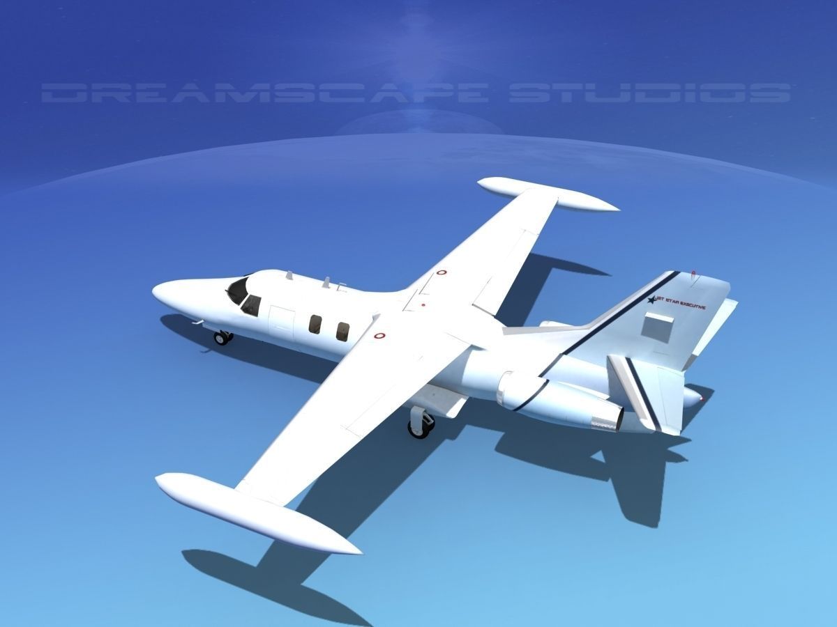 Dreamscape AT-48 Jet Executive V04 3D model_8