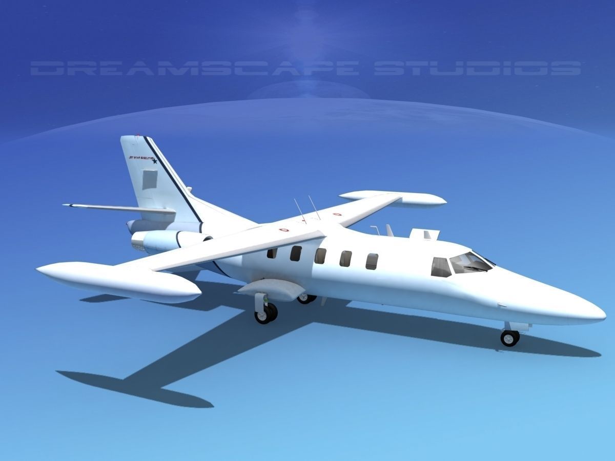 Dreamscape AT-48 Jet Executive V04 3D model_3
