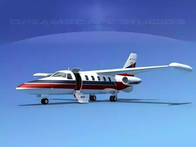 Dreamscape AT-48 Jet Executive V06 3D model