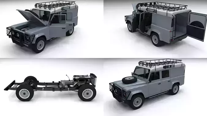 Full Land Rover Defender 110 Utility Station Wagon