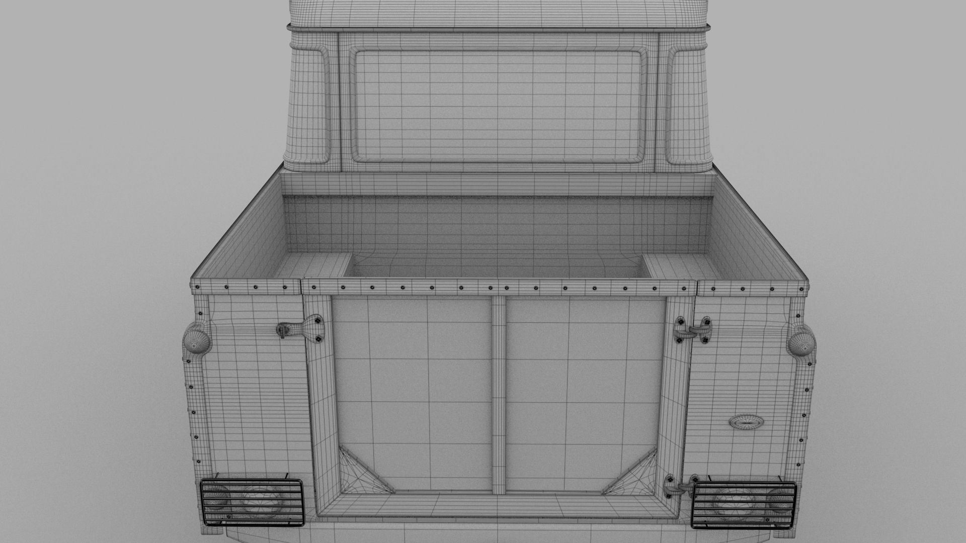 Land Rover Defender 110 Double Cab Pick Up 3D model_9