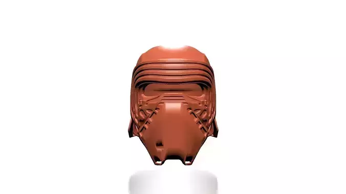 Kylo Ren Helmet - Starwars The Force Awakens 3D print model